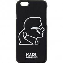 Karl Lagerfeld Hard Case Head Punk чохол для iPhone 6 / 6S - чорний
