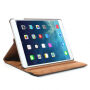 Поворотний захисний чохол на 360° для iPad 9,7" (2017/2018) / Air 1 / 2 / Pro 9,7" - темно-коричнева