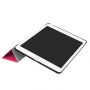 Чохол зі шкіри PU з функцією сну для iPad 9,7" (2017/2018) - фуксія