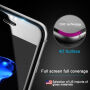 4D загартоване скло 9H (Tempered Glass) для iPhone 6 Plus / 6S Plus - 0.26 мм - чорне