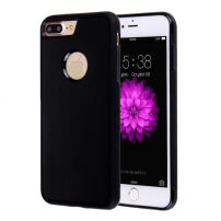 Магічна антигравітаційна самоклеюча панель для Apple iPhone 8 Plus / 7 Plus - підходить для селфі - чорна