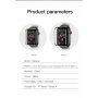 BASEUS загартоване скло для Apple Watch 44mm - чорний