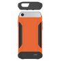 Міцний захисний чохол з екстерним акумулятором 4000 mAh для iPhone 6/6S/7/8 - оранжевий