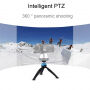 PULUZ Штатив / тринога з обертаючою головою на 360° для iPhone - синій