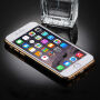 Чохол на Apple iPhone 6 / 6S з 360° - ним захистом та блискучими краями - захищає передню та задню сторони - чорний