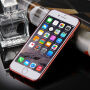 Чохол на Apple iPhone 6 / 6S з 360° - ним захистом та блискучими краями - захищає передню та задню сторони - червоний