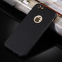 Пластиковий футляр на iPhone 6 Plus / 6S Plus з 360°-ним захистом - захищає передню та задню сторону - чорний