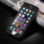 Пластиковий футляр на iPhone 6 Plus / 6S Plus з 360°-ним захистом - захищає передню та задню сторону - чорний