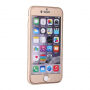 Пластиковий футляр на iPhone 6 / 6S з 360°-ним захистом - захищає передню та задню сторону - золотий
