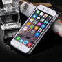 Чохол на Apple iPhone 6 Plus / 6S Plus з 360° - ним захистом та блискучими краями - захищає передню та задню сторони - сірий