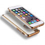 Чохол на Apple iPhone 6 Plus / 6S Plus з 360° - ним захистом та блискучими краями - захищає передню та задню сторони - золотий