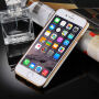 Чохол на Apple iPhone 6 Plus / 6S Plus з 360° - ним захистом та блискучими краями - захищає передню та задню сторони - золотий