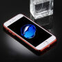 Чохол на Apple iPhone 8 / 7 з 360° - ним захистом та блискучими краями - захищає передню та задню сторони - червоний