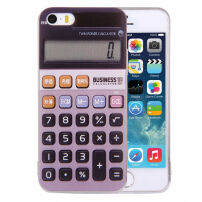 Панель на iPhone 5 / 5S / SE (2016) з мотивом калькулятору - сірий
