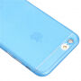Ультратонка пластикова панель для iPhone 6 / 6S - з захистом задньої камери - синя