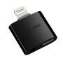 OCUBE 2 в 1 перехідник Lightning на 3.5 мм порт та Lightning для Apple iPhone - чорний