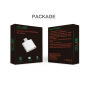 OCUBE 2 в 1 перехідник Lightning на 3.5 мм порт та Lightning для Apple iPhone - чорний