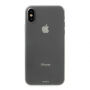 Пластикова ультратонка тьмяна задня панель для iPhone XS / iPhone X - сіра