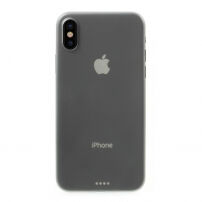 Пластикова ультратонка тьмяна задня панель для iPhone XS / iPhone X - сіра