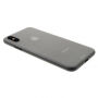 Пластикова ультратонка тьмяна задня панель для iPhone XS / iPhone X - сіра