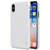 NILLKIN задня панель з захистом дисплею для Apple iPhone XS / iPhone X - біла