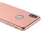 Дзеркальна захисна панель для iPhone XS / iPhone X - рожево-золота
