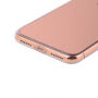 Дзеркальна захисна панель для iPhone XS / iPhone X - рожево-золота