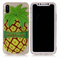 IMD ультратонка пластикова задня панель для Apple iPhone XS / iPhone X - ананас