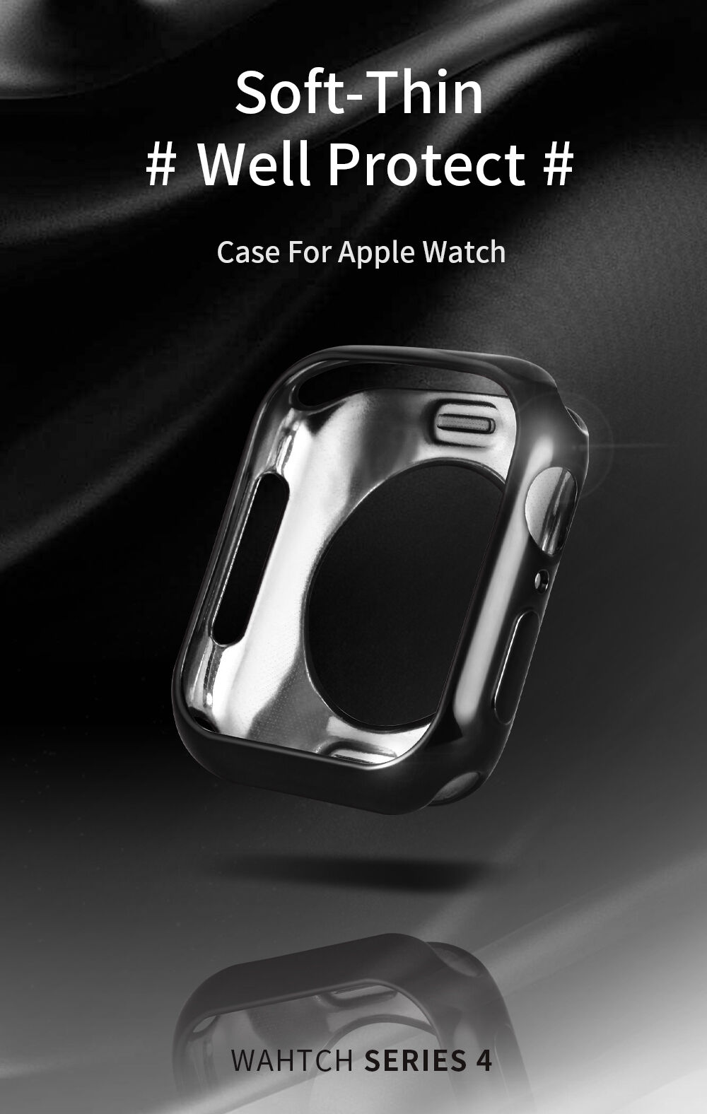 Dux Ducis захисний чохол для Apple Watch 40mm - чорний