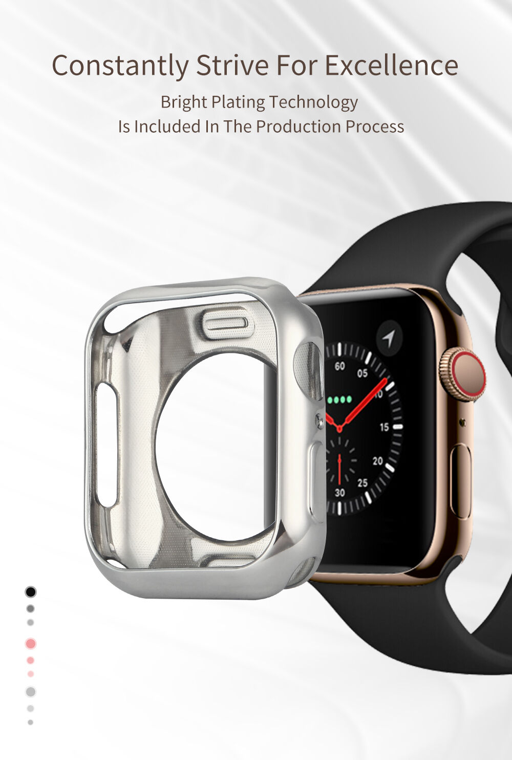 Dux Ducis захисний чохол для Apple Watch 40mm - чорний