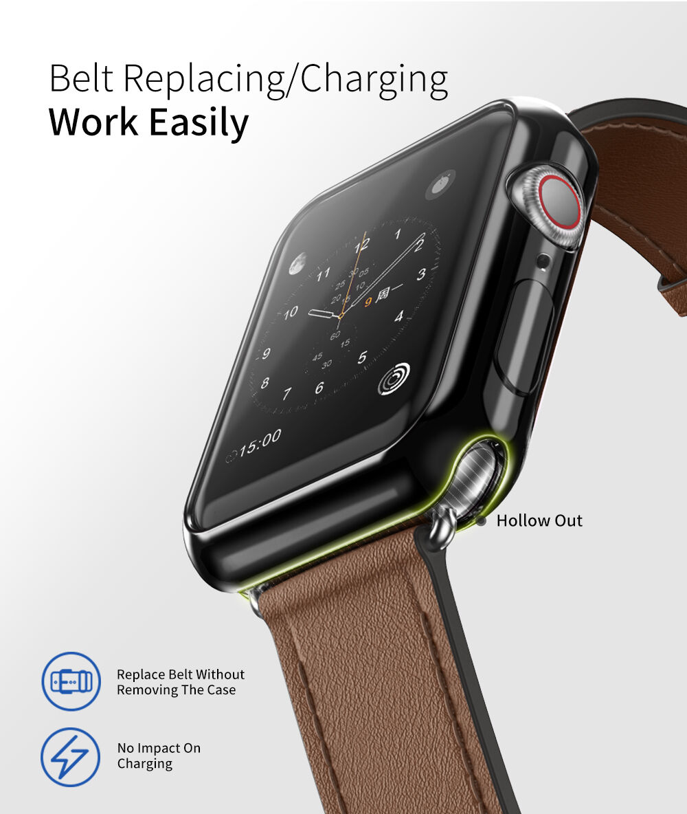 Dux Ducis захисний чохол для Apple Watch 40mm - чорний