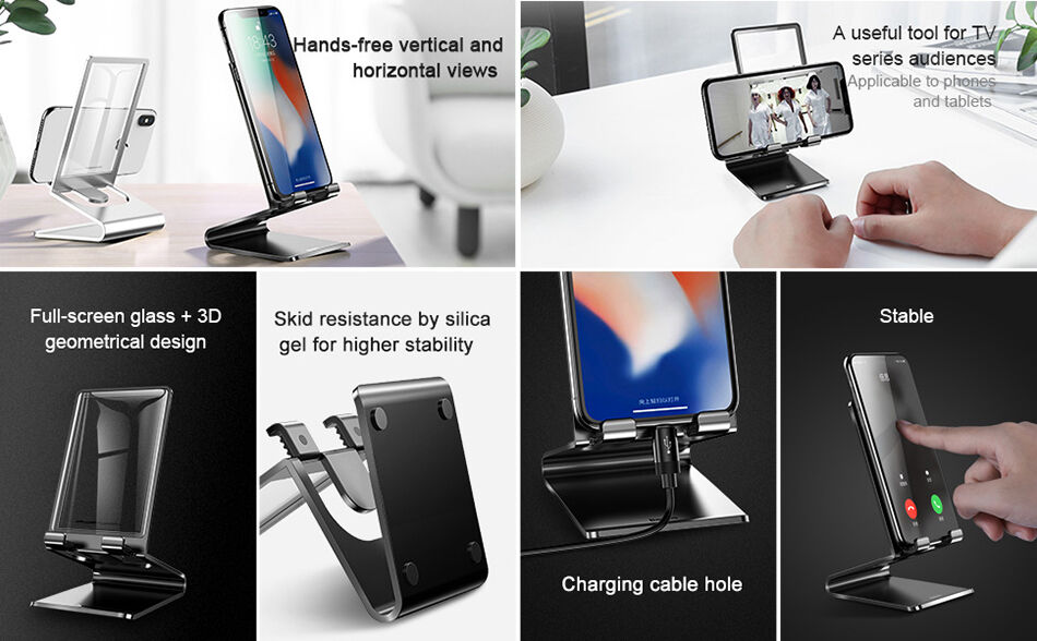 BASEUS елегантна підставка для iPhone - чорний