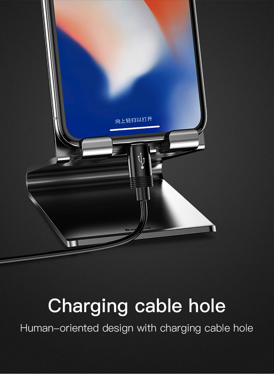 BASEUS елегантна підставка для iPhone - чорний