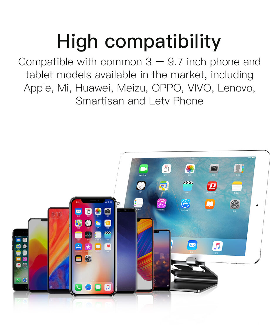 BASEUS елегантна підставка для iPhone - чорний