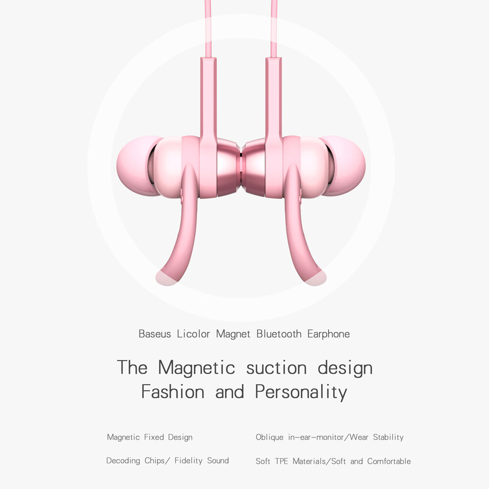 BASEUS Fashion бездротові навушники для пристроїв Apple - чорний