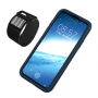 Спортивний чохол на руку зі світловідбиваючими елементами для Apple iPhone XS / iPhone X - чорний
