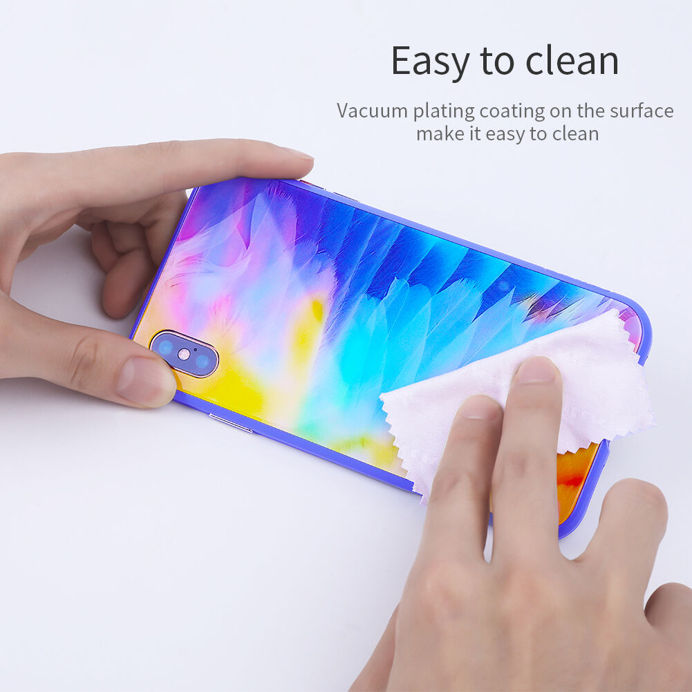 NILLKIN Ombre kryt pro iPhone XS Max - fialová