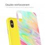 NILLKIN Ombre kryt pro iPhone XS Max - fialová