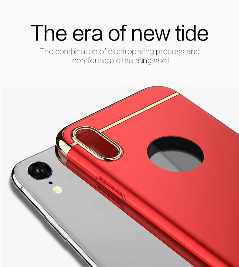 MOFI luxusní kryt pro iPhone XR - černá