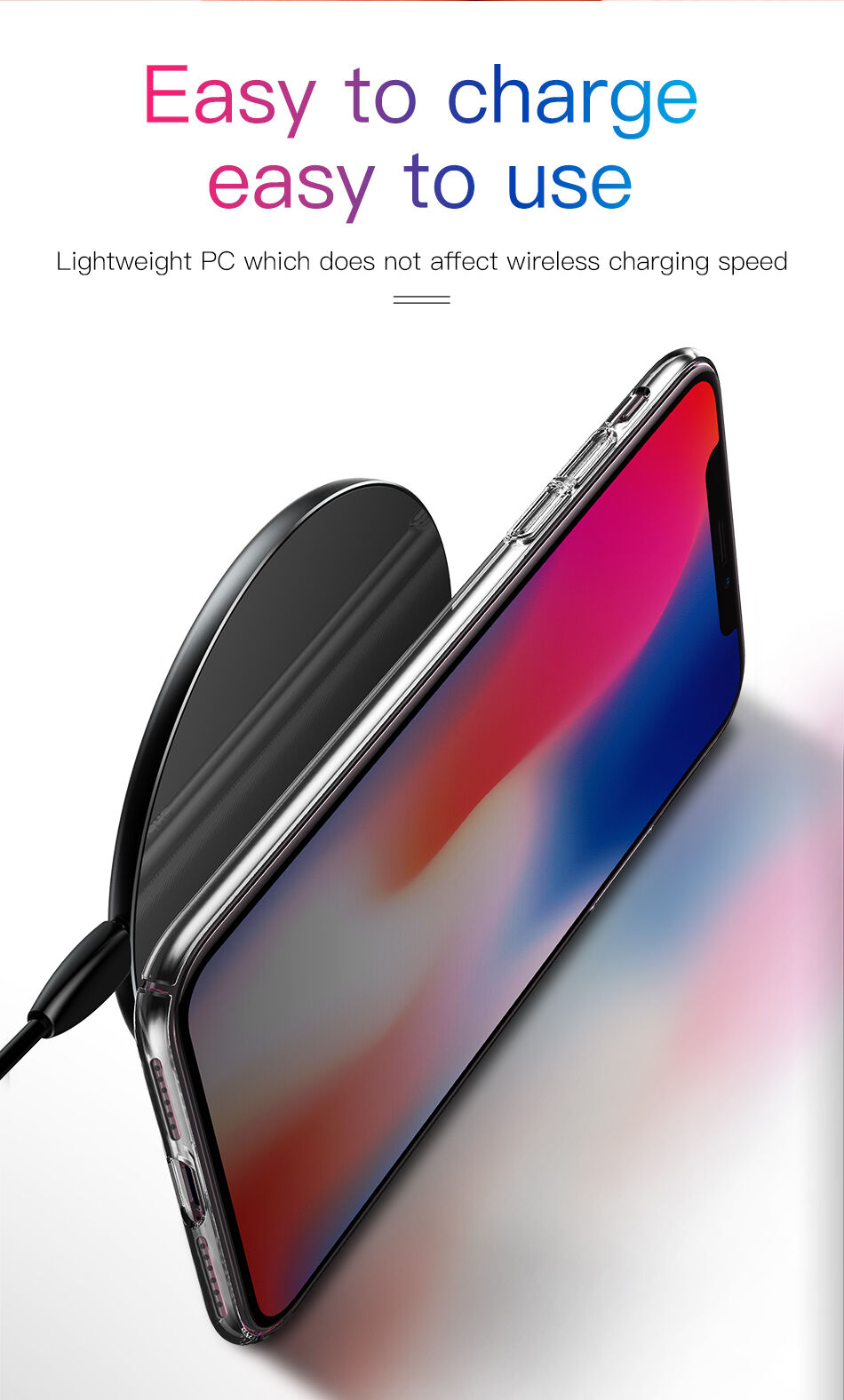 BASEUS Aurora kryt pro iPhone XS - černá