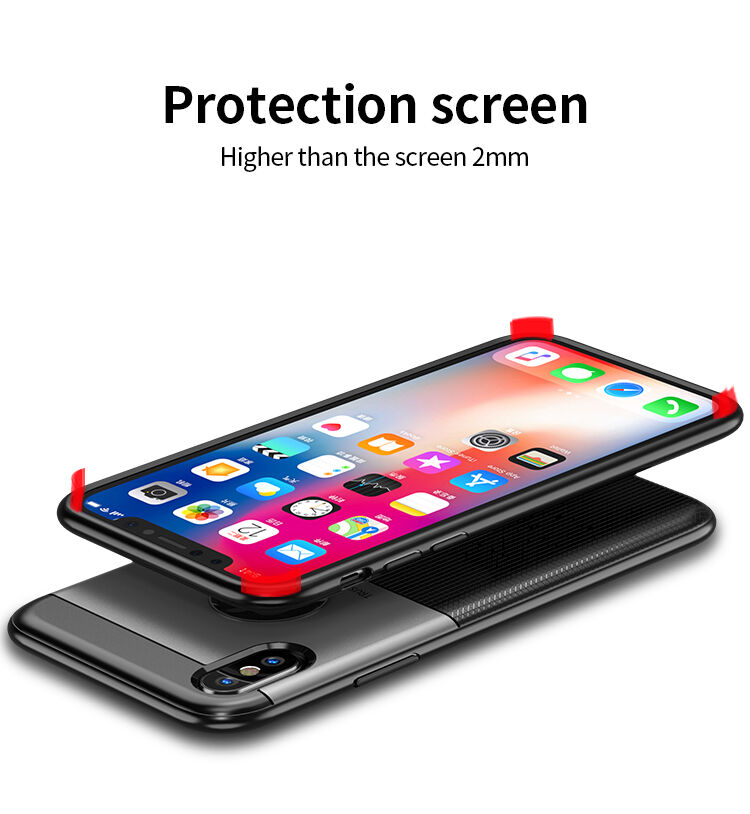 IPAKY Grid kryt pro iPhone XS Max - modrá