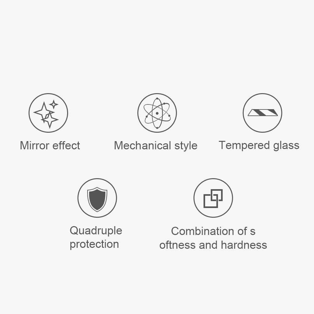 NILLKIN Spacetime kryt se skleněnou zadní stranou pro iPhone XR
