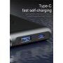 BASEUS powerbank 10000mAh з бездротовою зарядкою - чорний