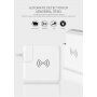 Зарядка / powerbank 6700mAh зі обмінними штекерами (AU / UK / US / EU) та бездротовою зарядкою
