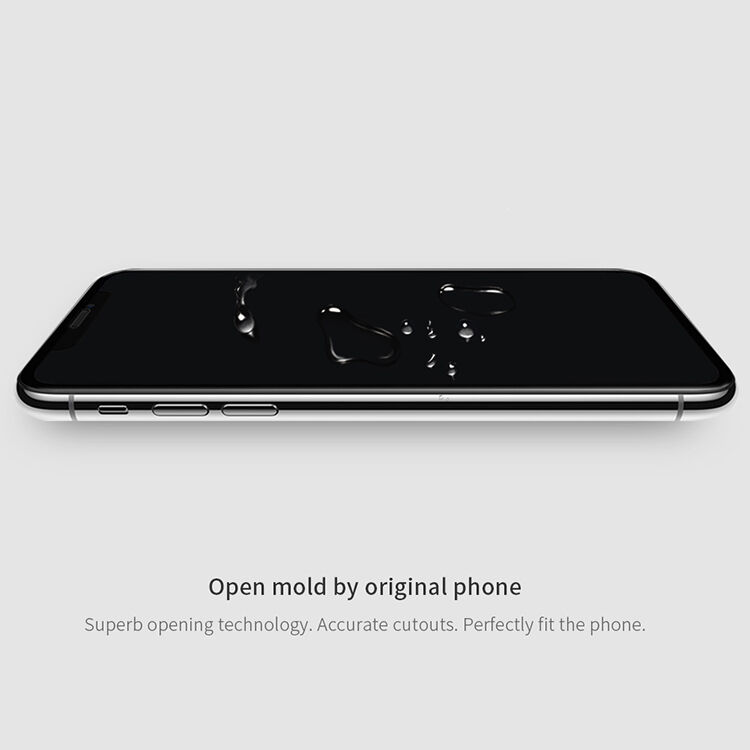 NILLKIN загартоване 3D скло для iPhone XS Max - чорний