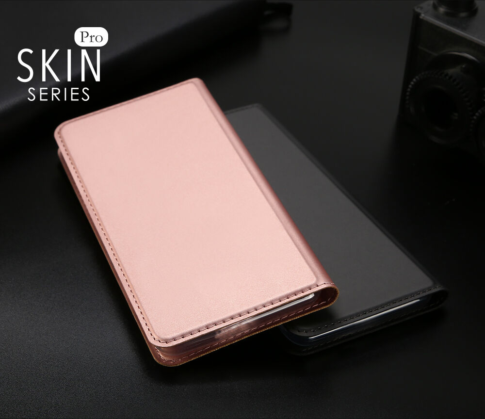 DUX DUCIS flipové pouzdro pro iPhone XS Max - zlatá