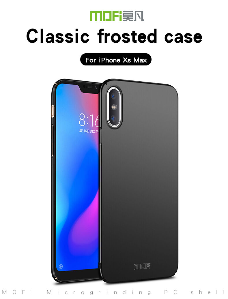 MOFI elegantní a ultratenký kryt pro iPhone XS Max - růžovozlatá