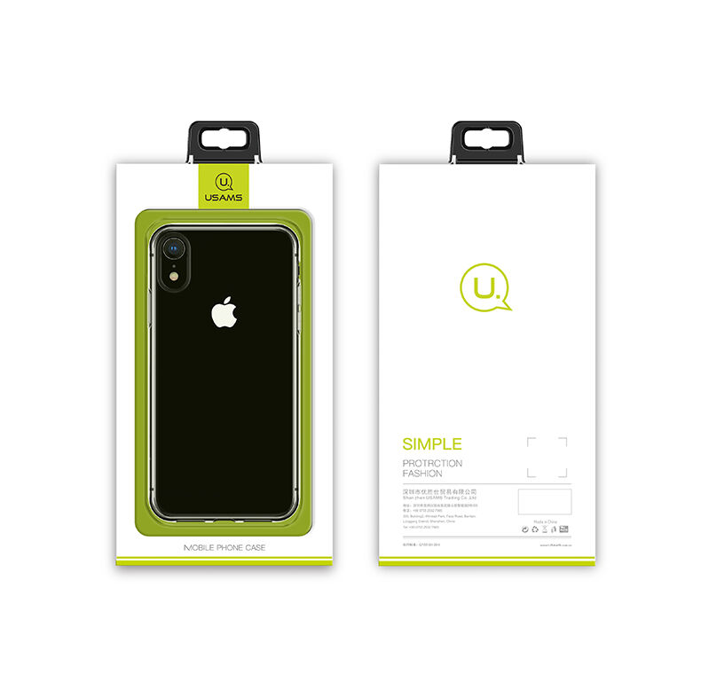 USAMS транспарентна панелью для iPhone XR USAMS транспарентна панелью для iPhone XR