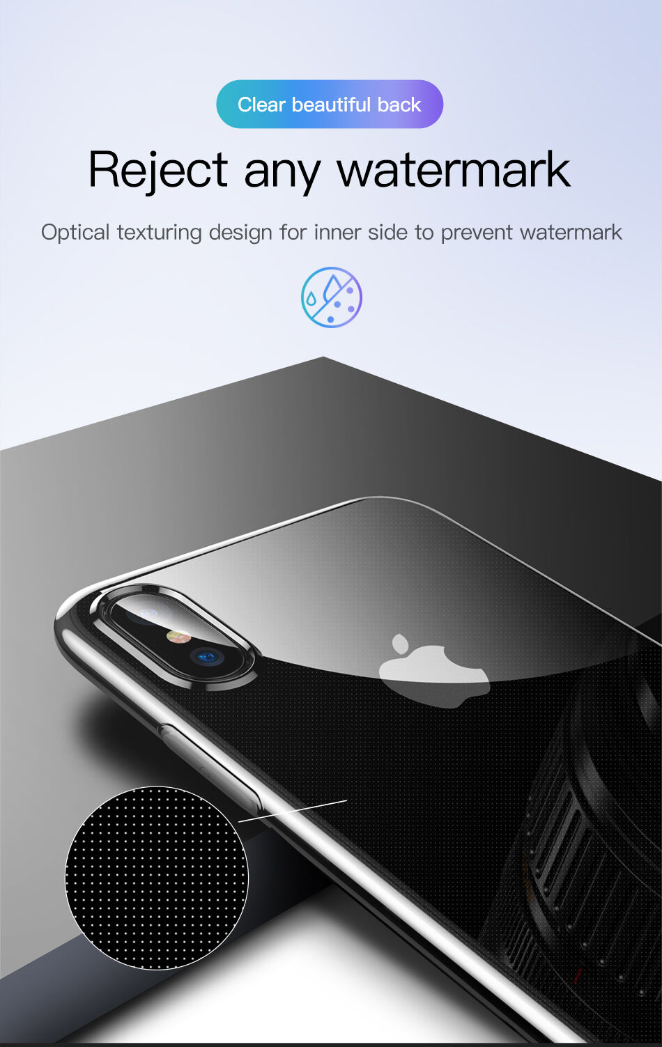 BASEUS Simplicity kryt pro iPhone XR - zlatá