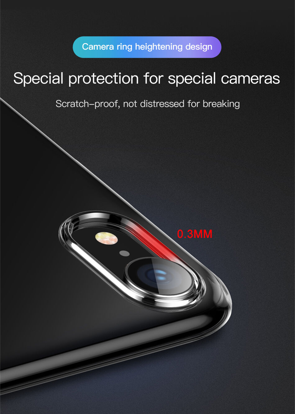 BASEUS Simplicity kryt pro iPhone XR - zlatá